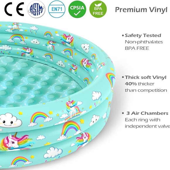 New Toddler Pool Kids Swimming Pools - Picture 5 of 7